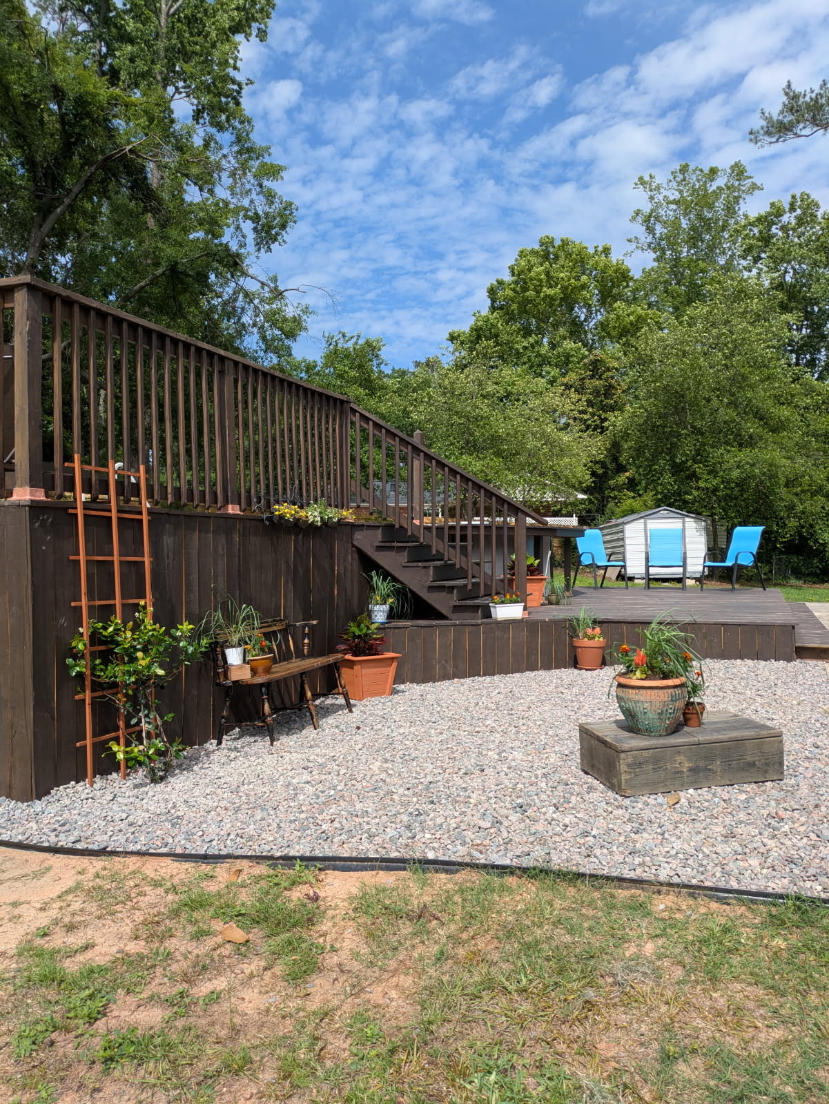 landscaping "after" photo